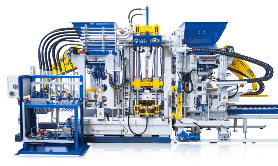 מכונת לבנים מתקדמת עבור בלוקי בטון בעלי ביצועים גבוהים